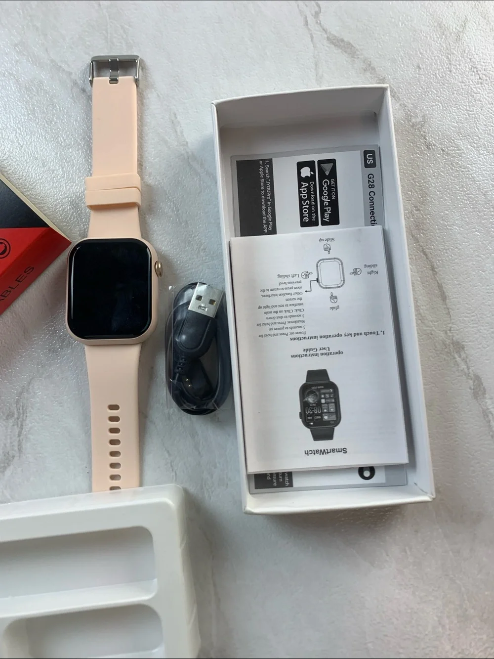 Smartwatch - Pink Fitness Smartwatch
